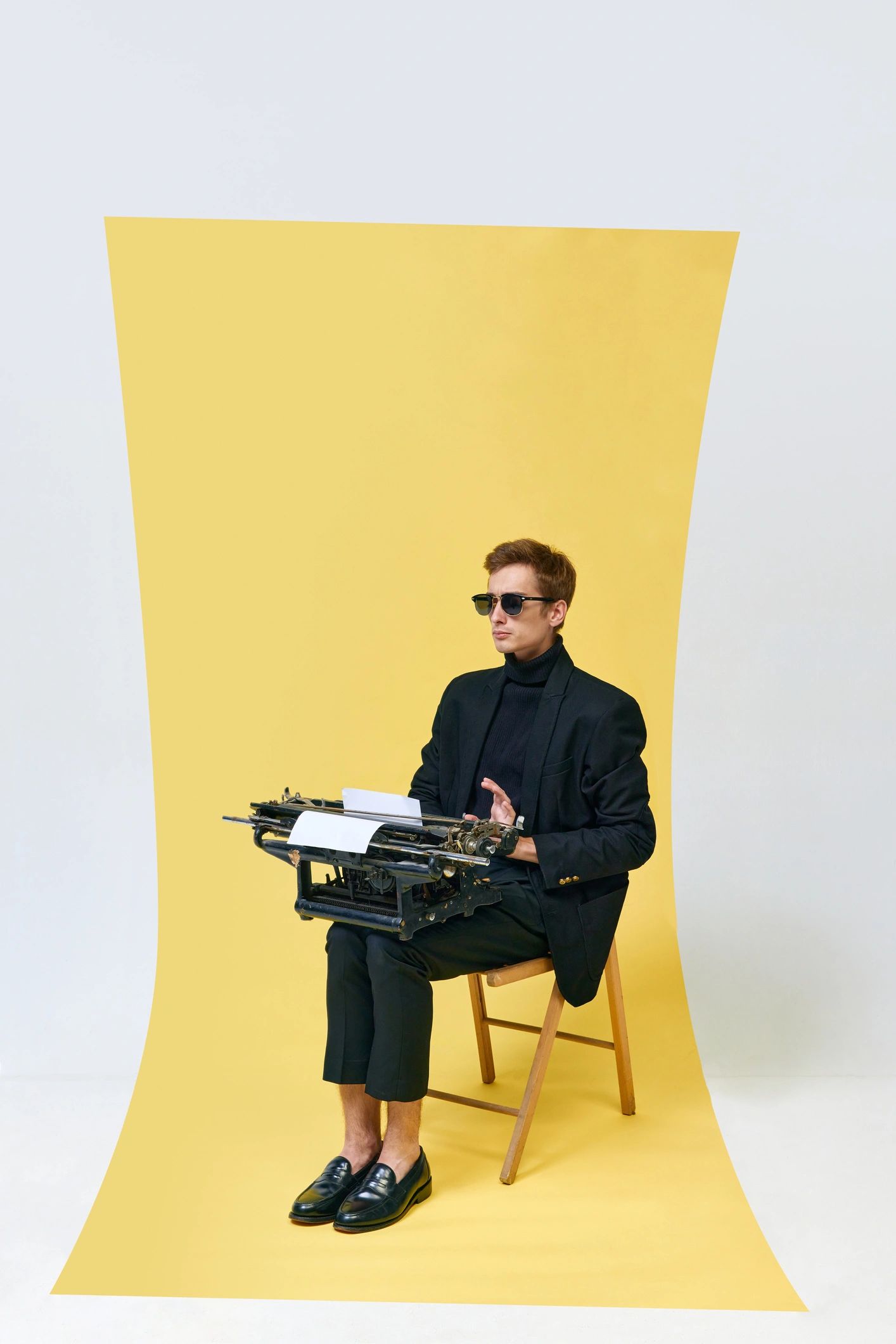 Poetry editor portrait